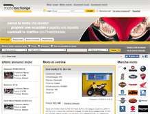 Tablet Screenshot of moto-exchange.com